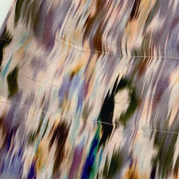 A.L.C. Silk Dress Watercolor XS - Picture 6 of 6